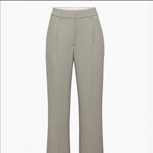 Basalt green effortless pants